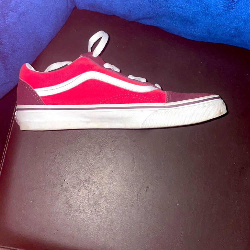 Vans Pink,Maroon and White - Picture 4 of 6